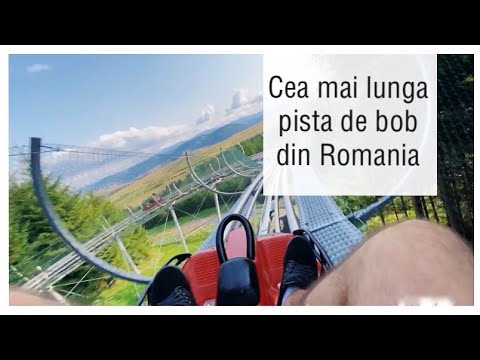 Pista de bob Toplița - cea mai lungă și cea mai nouă pistă din România