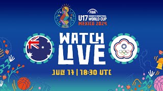 [情報] 待會凌晨2：30 台灣對澳洲（U17女籃世界盃