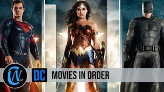 DC MOVIES IN ORDER | WATCH ALL THE DCEU MOVIES