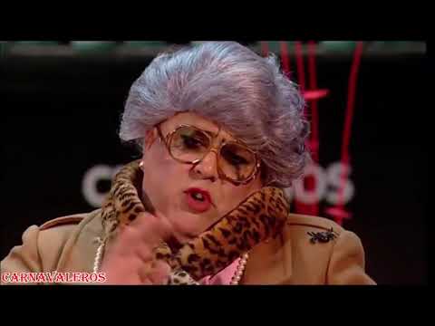 Chirigota Mi suegra como ya dije... Semifinales. Pasodoble Que ella quiera acercarme.