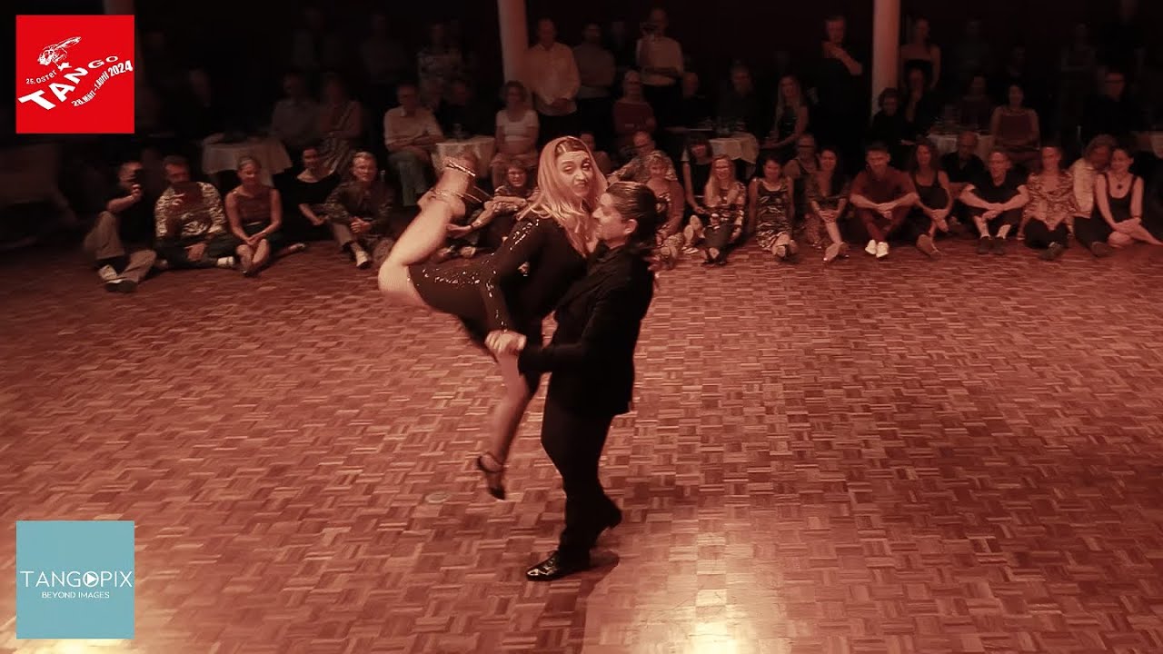 OSTERTANGO '24 - Ariadna Naveira & Fernando Sanchez dance Solo Tango Orquesta - Mano Brava