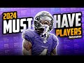 20 MUST-DRAFT Players | Why Caleb Williams Could Be the Next C.J. Stroud! (2024 Fantasy Football)