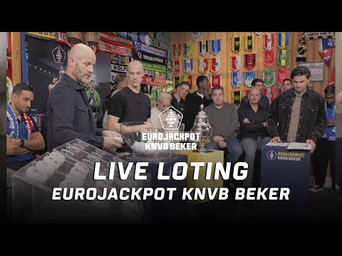 LIVE: LOTING KWARTFINALES EUROJACKPOT KNVB BEKER 🏆 | De Voetbalkantine