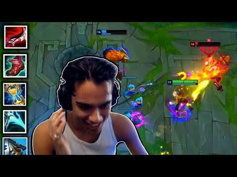 High APM Rank 1 Ezreal INSANE Game - Dragdar Goes The Max CDR Build!