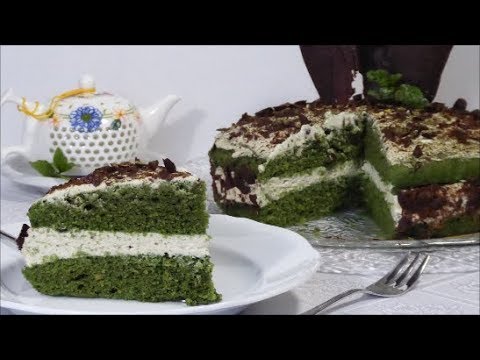 Torta Tiramisù al Tè Matcha / Matcha Tea Tiramisù Cake