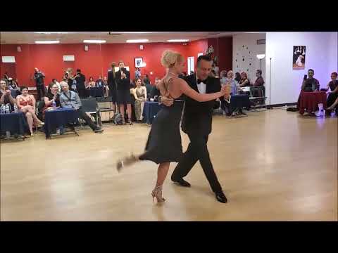 Eleonora Kalganova & Andres Bravo - Recuerdos de la pampa (Vals) - Half Moon Milonga - Atlanta GA