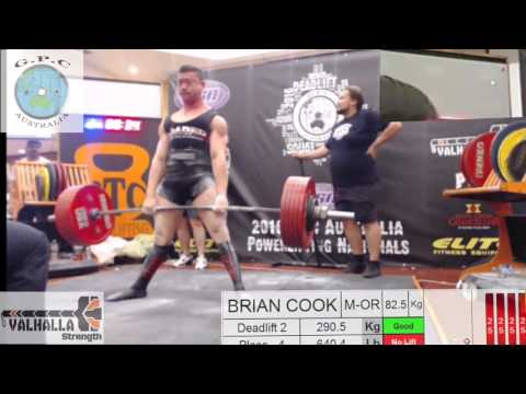 GPC Nationals 2016 Full Meet - 715kg @ 82.5kg