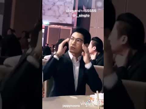 POV: Krist doing the tiktok bf flex challenge 😌 (KristSingto)