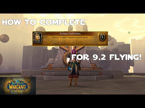How to Complete Curious Collections for 9.2 Flying! - World of Warcraft Guides