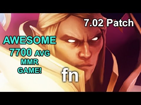 fn Invoker | Destroying TOP MMR Players | 7.02 Full Game