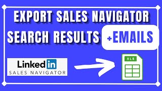 How To Export Leads From Sales Navigator With Emails