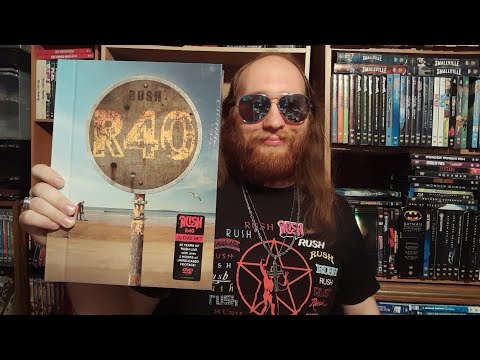 Rush R40 10 DVD Box Set Unboxing