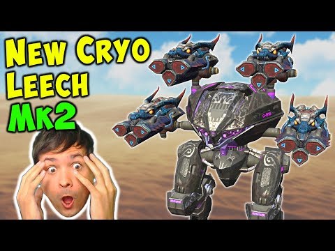 NEW Insane CRYO LEECH Mk2 Gameplay - War Robots Freeze Weapon WR