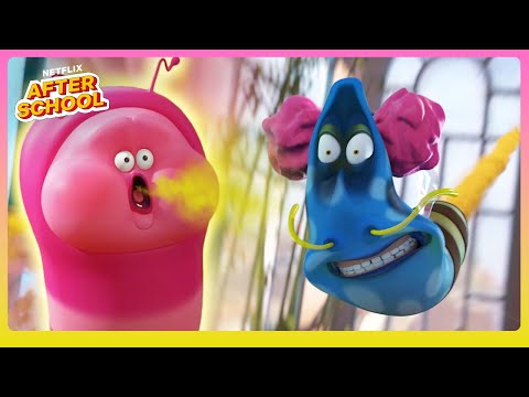 Every Fart and Burp from Larva Family Season 1 😂💨 Netflix After School