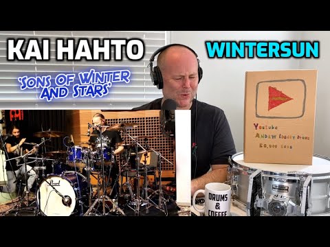 Drum Teacher Reacts: Kai Hahto | Wintersun – Sons Of Winter And Stars (Drum Playthrough)