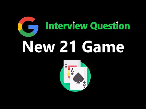 Neues 21-Spiel - Leetcode 837 - Python