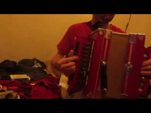 (12/19/17) 'Cajun' brand accordion w/ 'D' Hohner HA114 Reeds