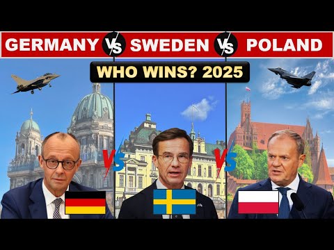 Germany vs Poland vs Sweden: Who Dominates Europe’s Military Future? (2025 Power Ranking)