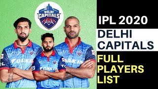 IPL Auction 2020 Final Players List: Delhi Capitals Indian Premier League 2020 Squad