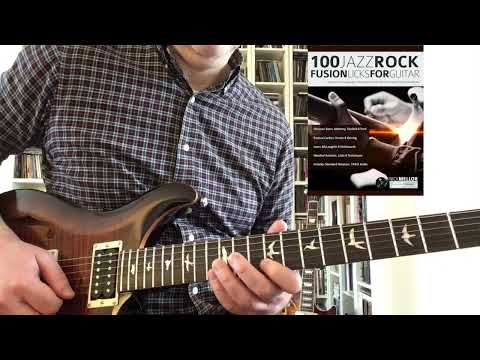 4 Allan Holdsworth-Style Melodic Cells With TAB from 100 Jazz-Rock Licks For Guitar