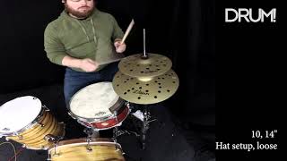 Video thumbnail for Cymbal Demo/Review: Zildjian FX Stacks by DRUM! Magazine