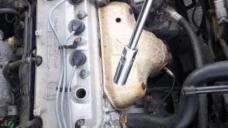 Spark Plug Honda 4 Cylinder Replacement "How to"