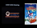 Animaniacs Wakko S Wish 1999 VHS Closing
