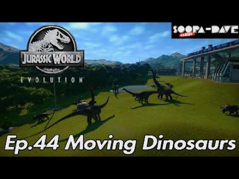Moving Dinosaurs Jurassic World Evolution Ep 44