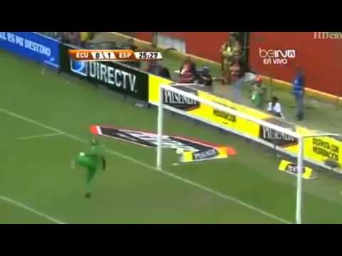 Alvaro  Negredo  Amazing Goal  Ecuador  0-1  Spain 14.08.2013