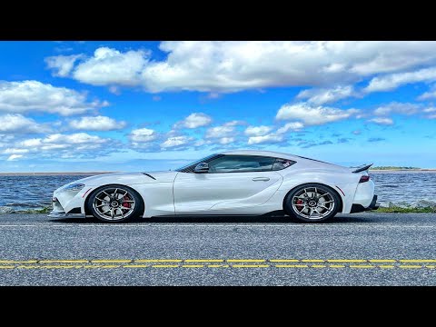 Ray Gram Lights 57FXZ Wheels installed on my 2020 Supra!