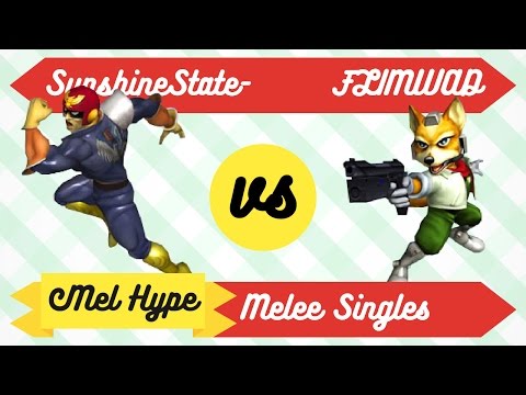 Mel Hype 2.6 - Melee Singles - SunshineStateFishing (Captain Falcon) vs FLIMWAD (Fox)
