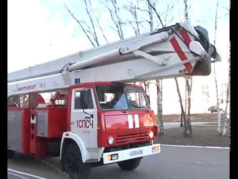 В Курском драмтеатре тушили условный пожар