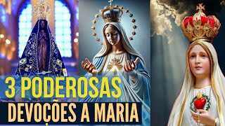 Oração a Nossa Senhora Aparecida, Nossa Senhora das Graças e Nossa Senhora de Fátima