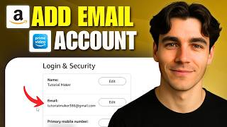 How To Add An Email To Amazon Prime Video (Tutorial 2026)