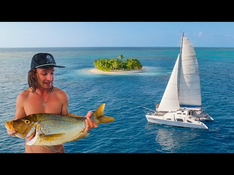 Quit my job to live off the ocean ⛵️🏴‍☠️🏝️￼