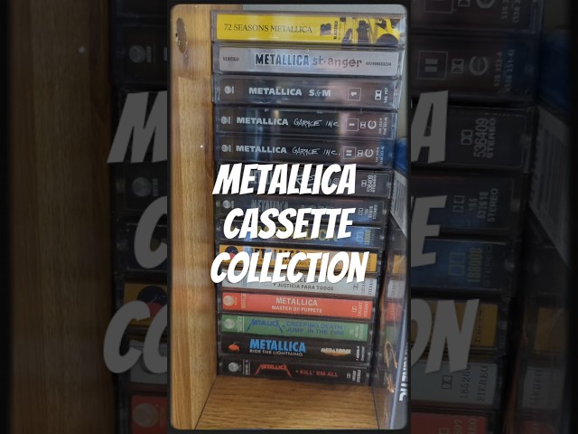 Vídeo relacionado con newseny Taza de grupo de música Heavy Metal METALLICA Casetes - Regalo para los fans de METALLICA (Casetes Grupo Música Rock)