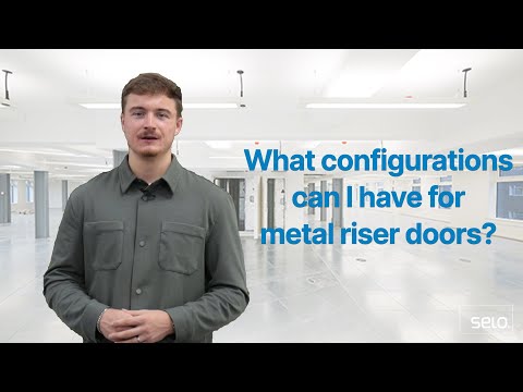 Thumbnail of video for: What configurations can I have metal riser doors in?