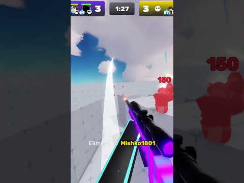 No scope sniper vs 2 players - Rivals