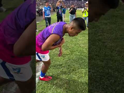 Así sale los venados de Suchitepequez.  #futbol #guatemala