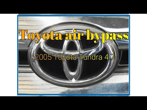 2005 toyota air bypass