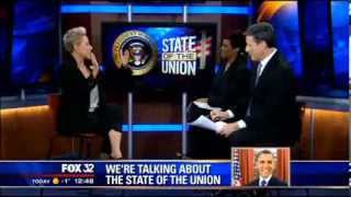 Laura Schwartz talks the State of the Union on Fox Chicago
