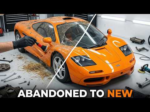 Restoring a DESTROYED $20 Million Supercar! McLaren F1
