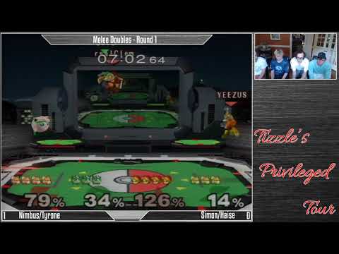 Tizzle's Priviliged Tour (Doubles) - Simon/Haise (Red) Vs. Tizzlefix/Coconut Man (Green)