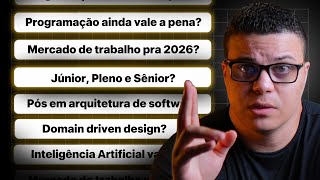 Answering questions about programming, career, market, artificial intelligence, and much more.