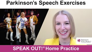 Parkinson’s Speech Exercises: ABBA