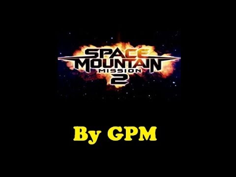 Space Mountain Mission 2-Disneyland Paris-[GoPro]