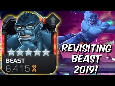5 Star Beast Rank Up & Gameplay - Revisiting Beast 2019! - Marvel Contest of Champions