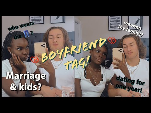 BOYFRIEND TAG!│HOW WE MET! OUR FIRST DATE AND MORE!