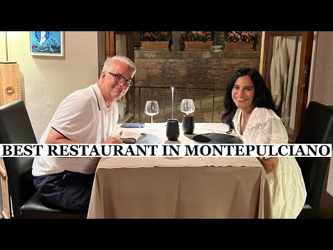 Michelin Guide: The BEST restaurant in Montepulciano | Wine tasting | BEST VIEWS