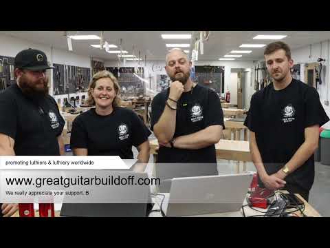 LIVE RESULTS SHOW - Great Guitar Build Off 2021 WINNERS + Special Guest